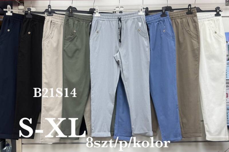 Spodnie damskie Roz S-XL, Mix Kolor Paczka 8 szt